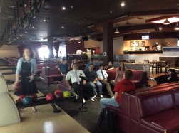 Bowling - it was more exciting than it looked